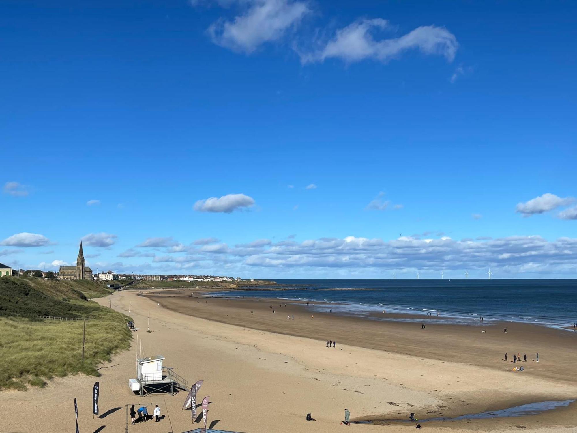 Apartamento Station Retreat Cullercoats Free Onsite Parking Exterior foto