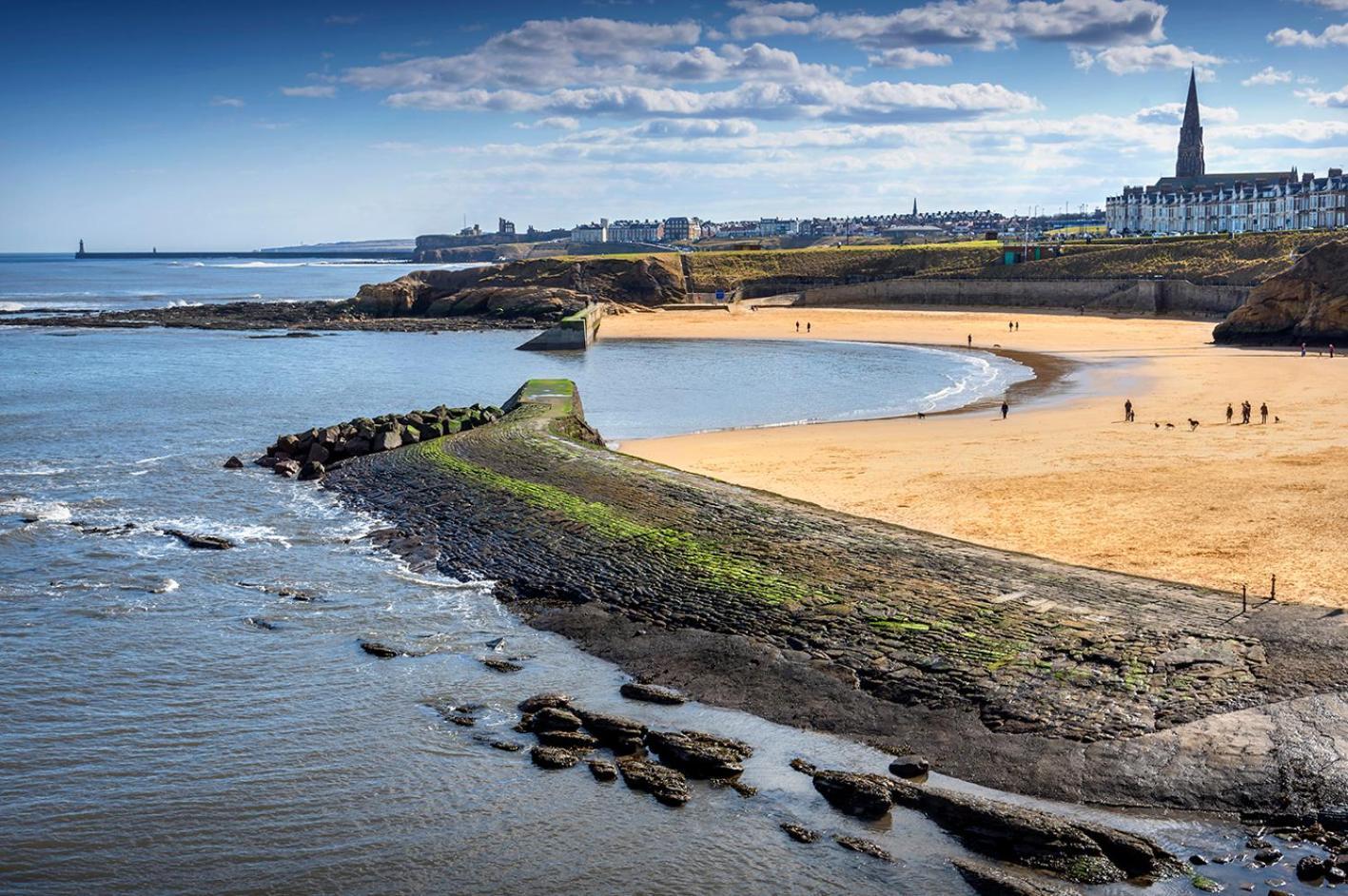 Apartamento Station Retreat Cullercoats Free Onsite Parking Exterior foto